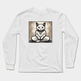 Zen Cat Long Sleeve T-Shirt